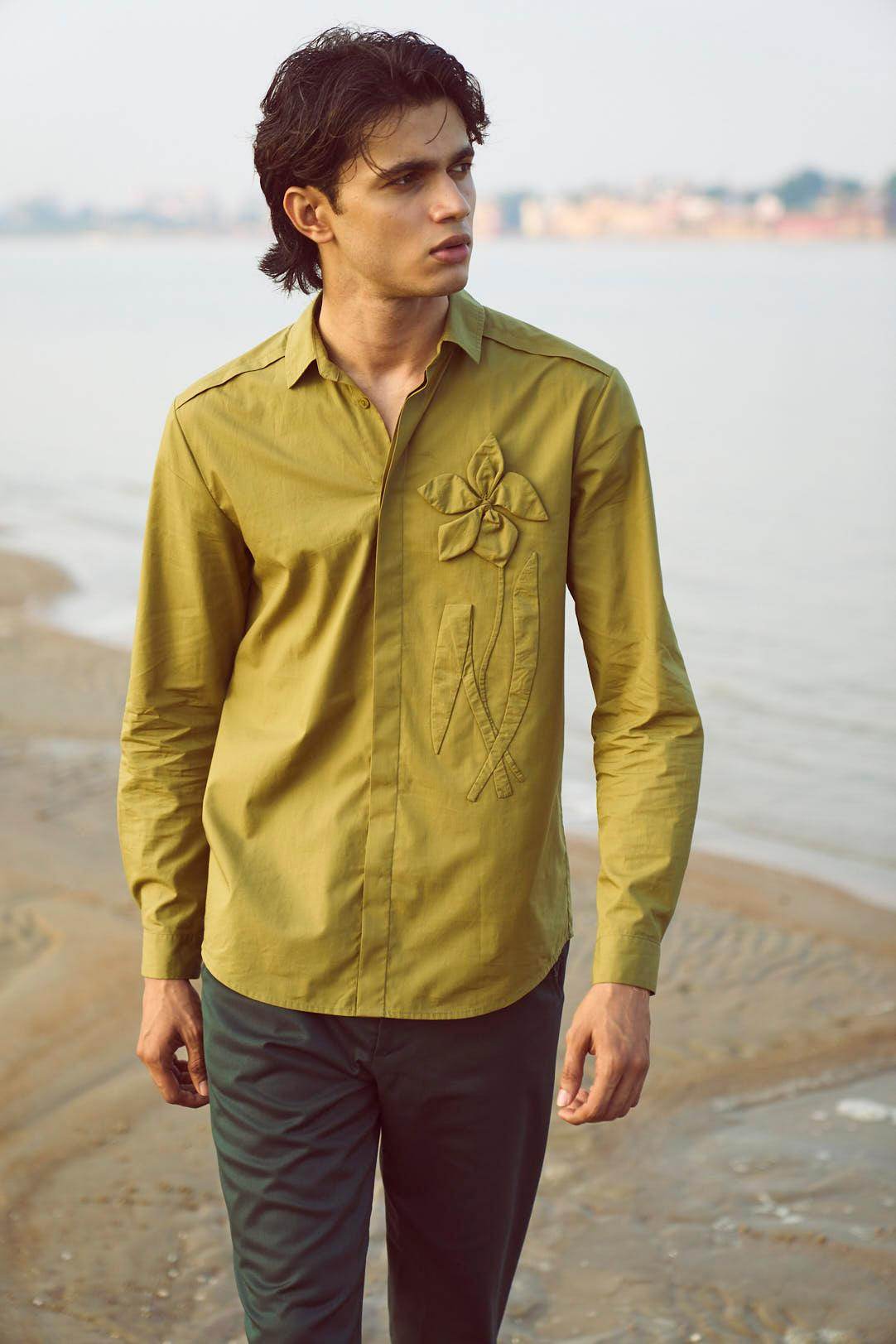 APPLIQUE SHIRT - dash and dot