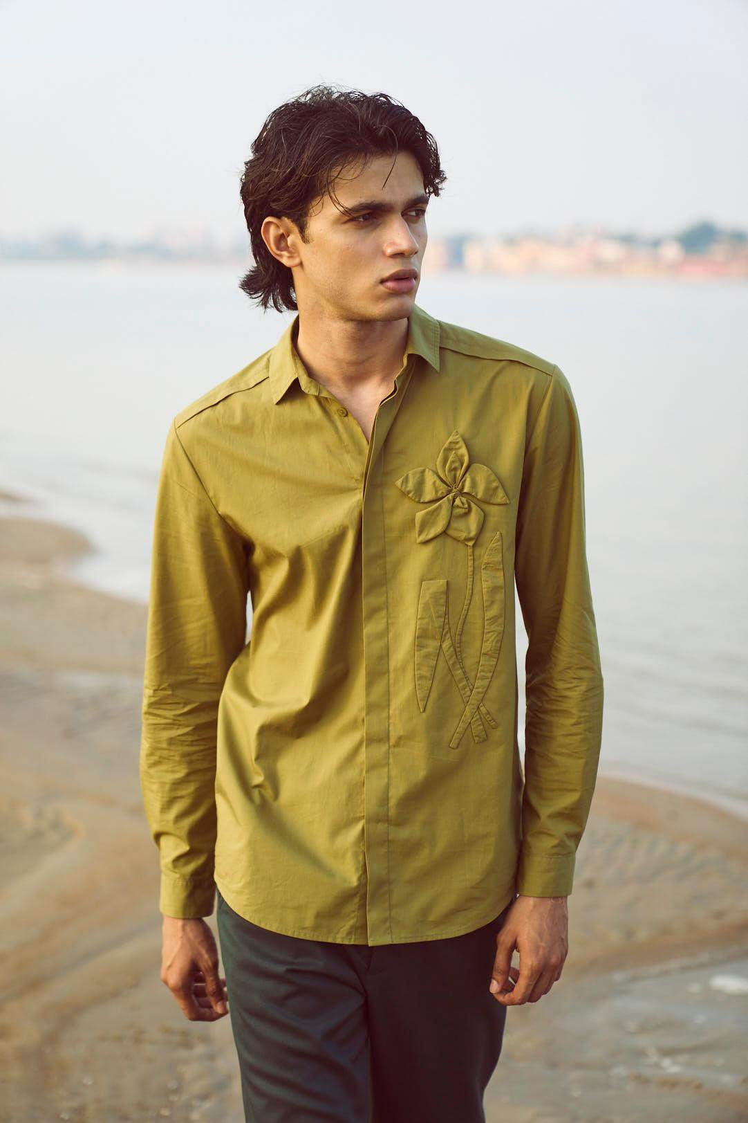 APPLIQUE SHIRT - dash and dot