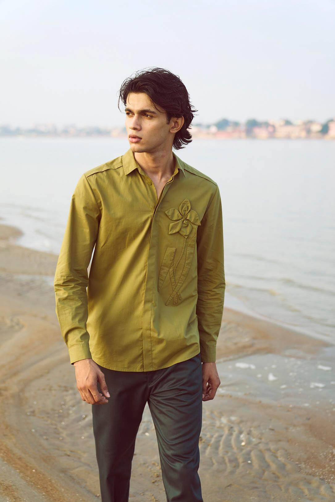 APPLIQUE SHIRT - dash and dot