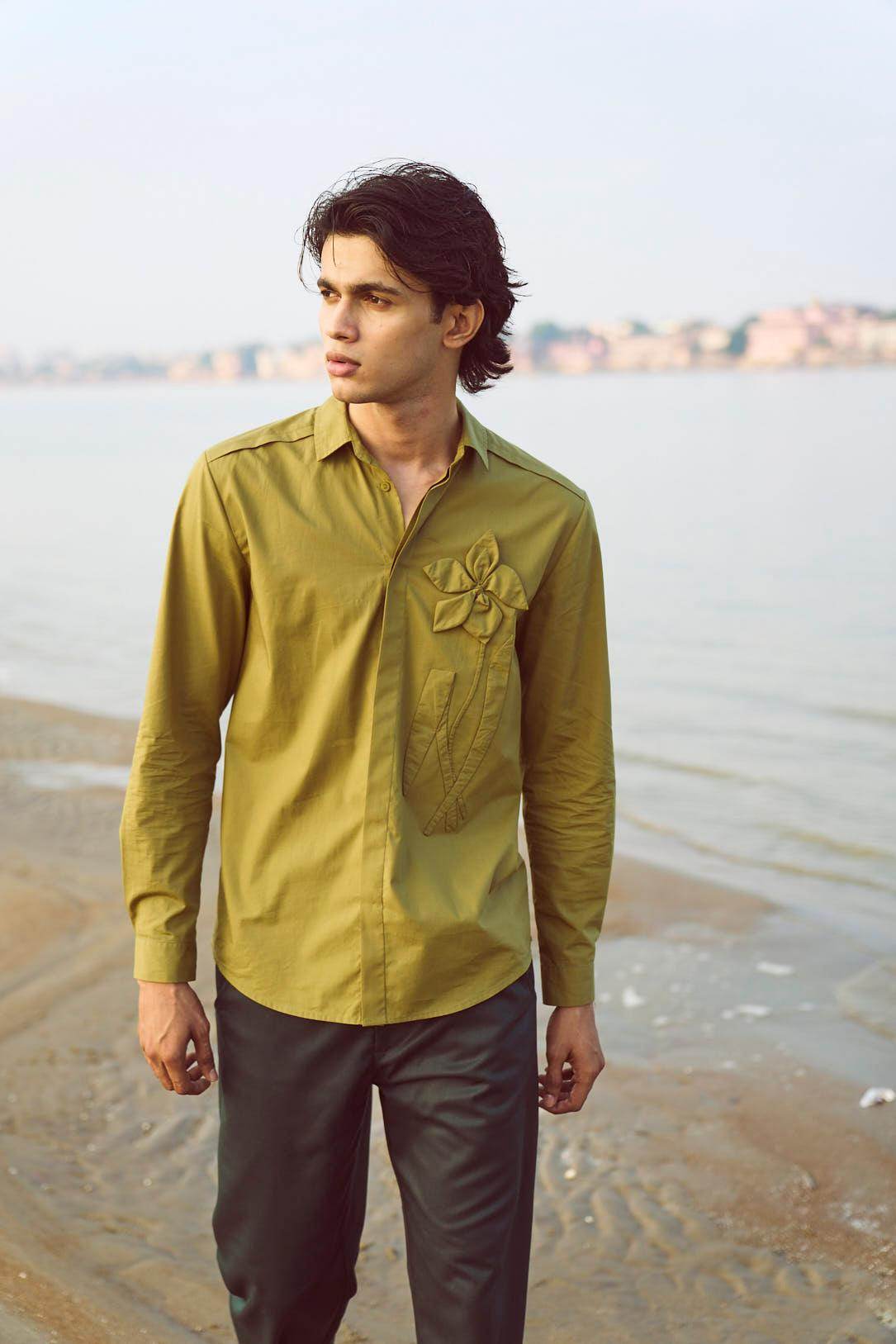 APPLIQUE SHIRT - dash and dot