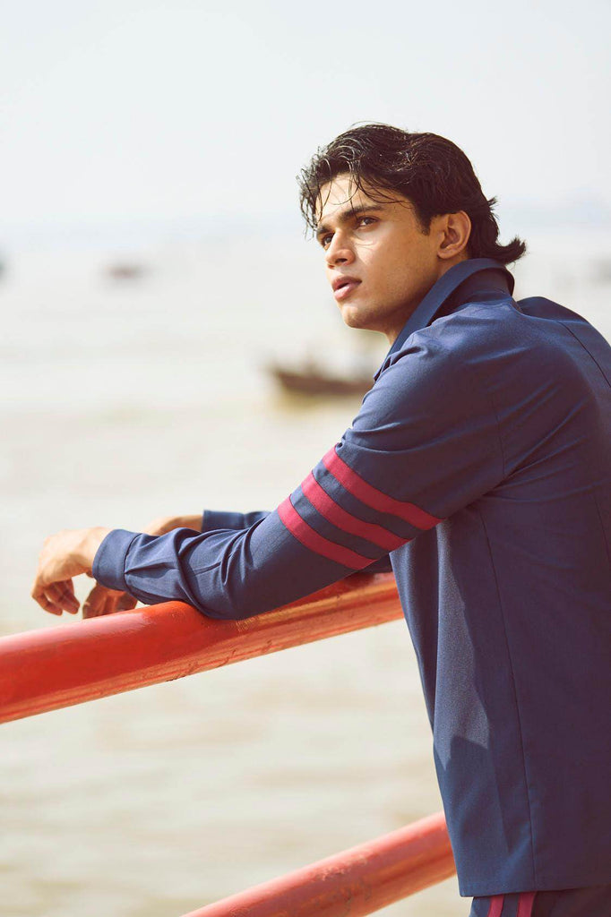 RACER STRIPE SHIRT - dash and dot dash and dot