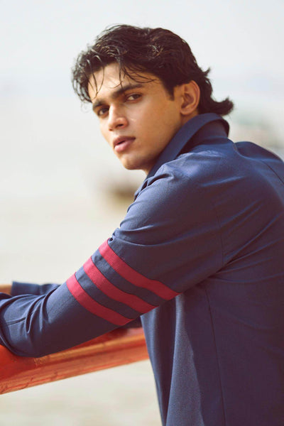 RACER STRIPE SHIRT - dash and dot