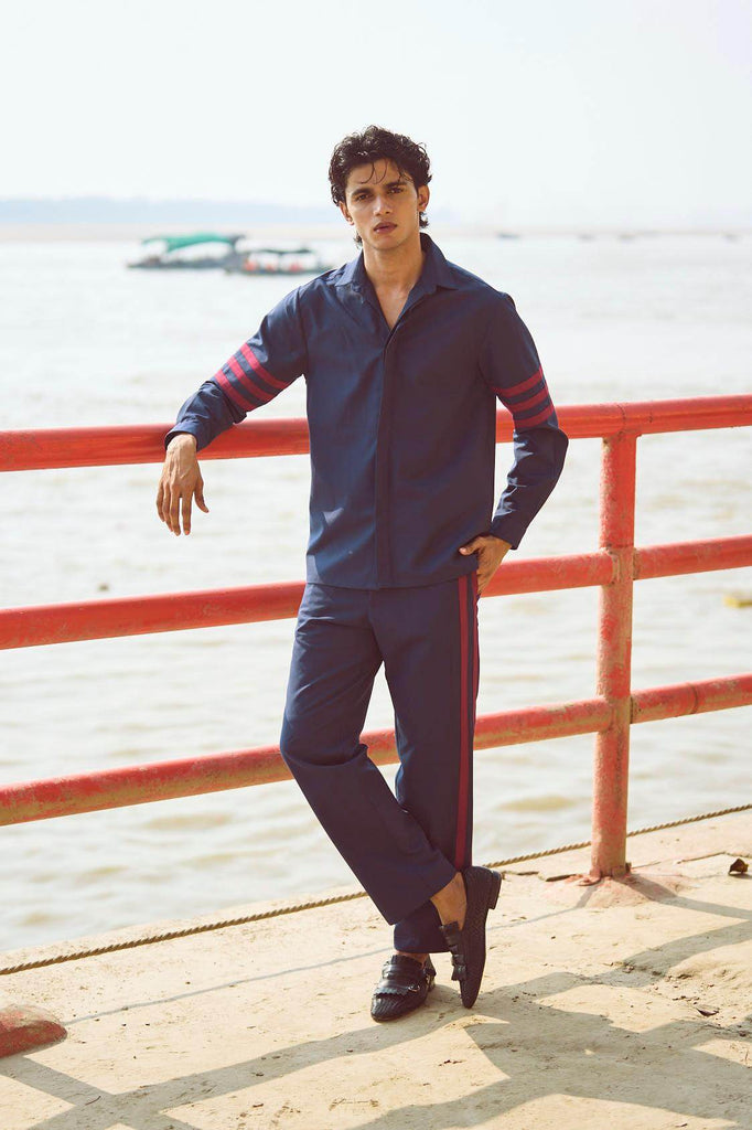 RACER STRIPE PANT - dash and dot dash and dot