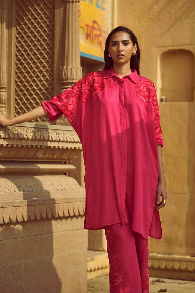 BOXY EMBROIDERED TOP - dash and dot dash and dot