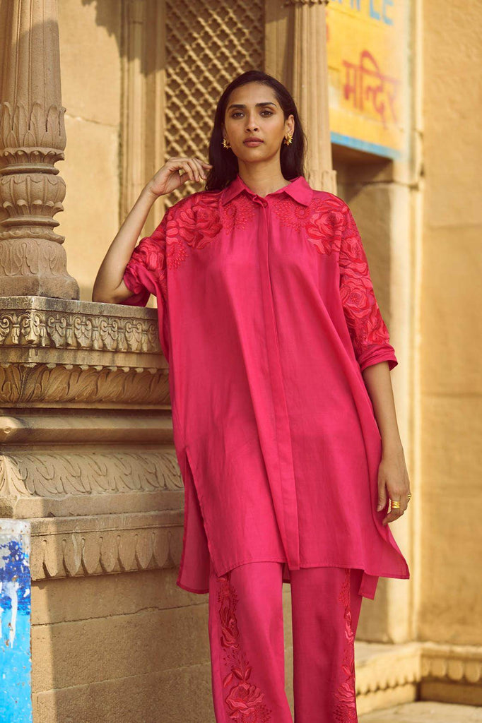 BOXY EMBROIDERED TOP - dash and dot dash and dot