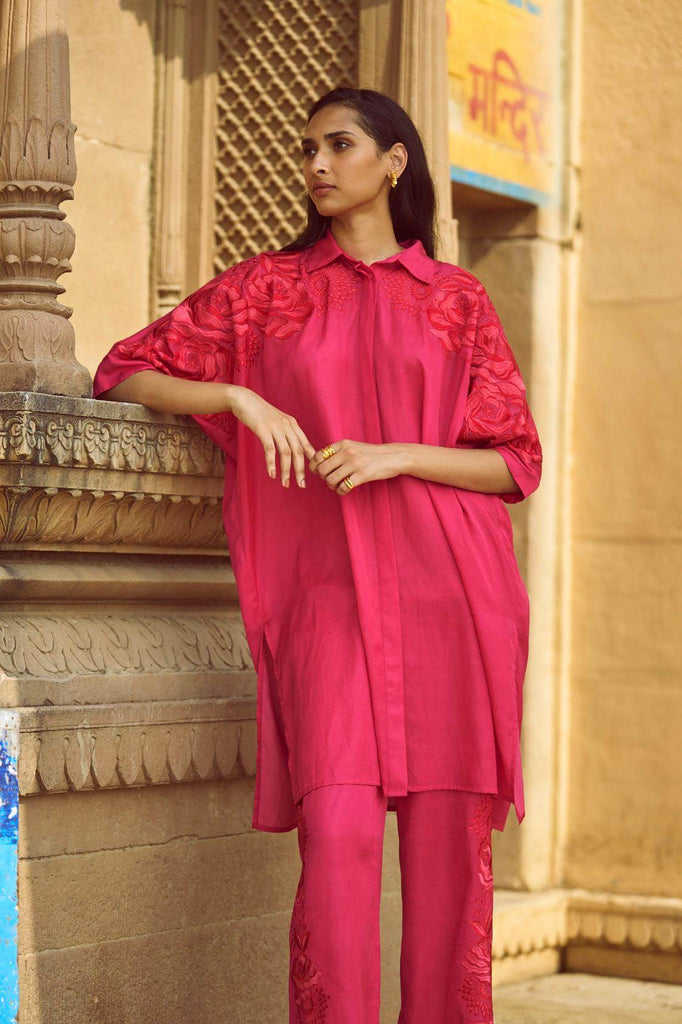 BOXY EMBROIDERED TOP - dash and dot dash and dot