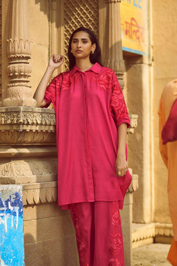 BOXY EMBROIDERED TOP - dash and dot dash and dot