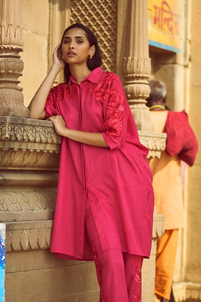 BOXY EMBROIDERED TOP - dash and dot dash and dot