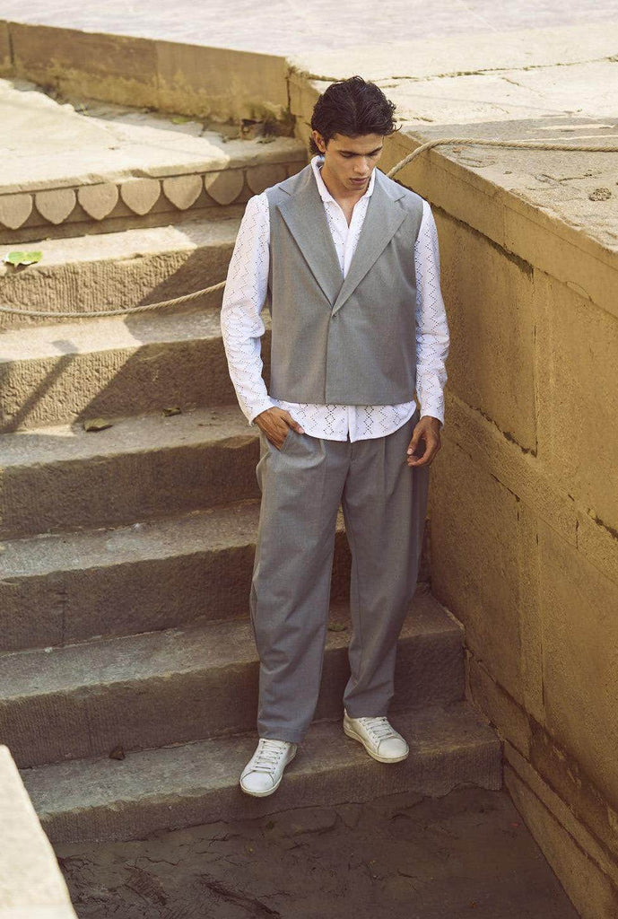 WAISTCOAT PANT SET - dash and dot dash and dot