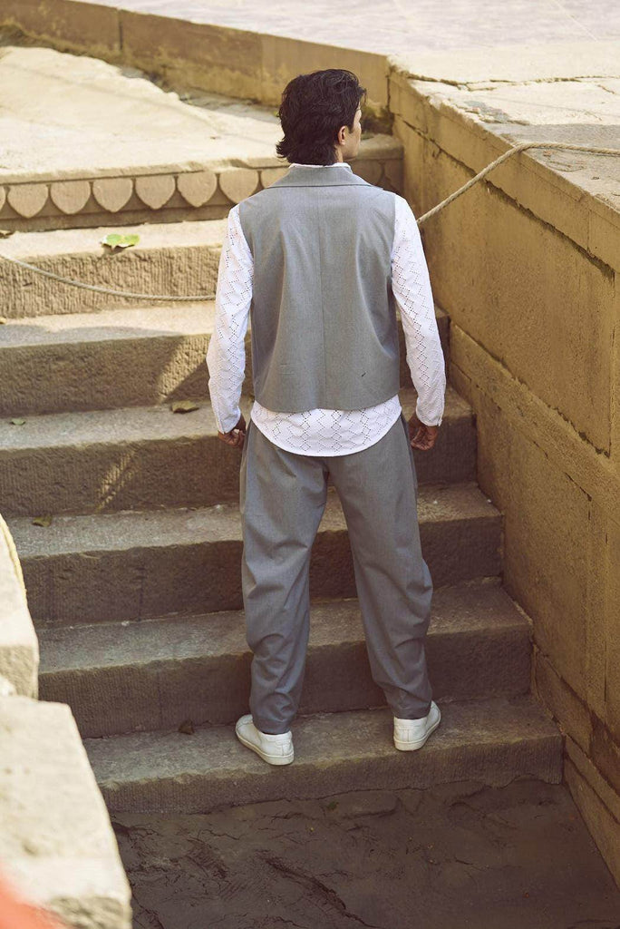 REVERSE PLEAT PANT - dash and dot dash and dot