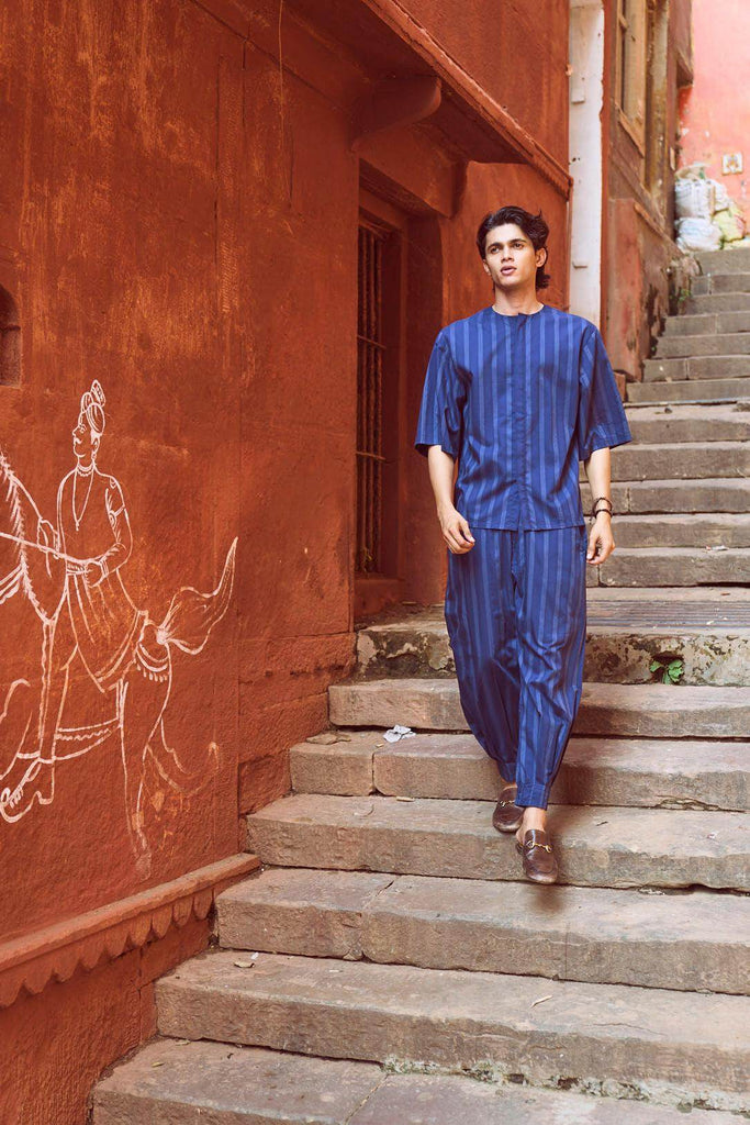 BOXY STRIPE SHIRT - dash and dot dash and dot