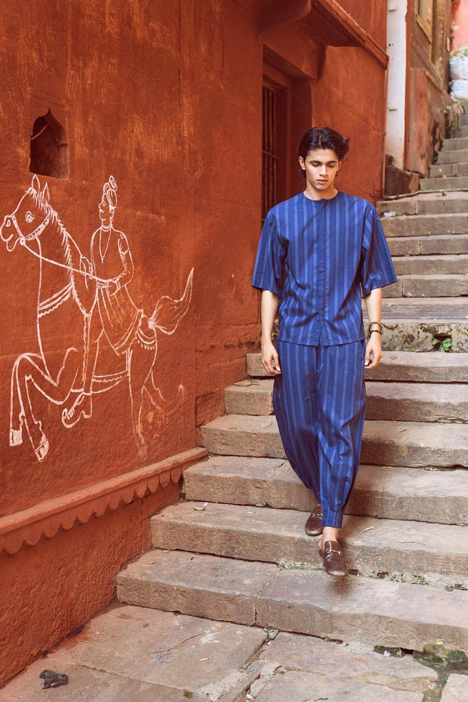 BOXY STRIPE SHIRT - dash and dot dash and dot