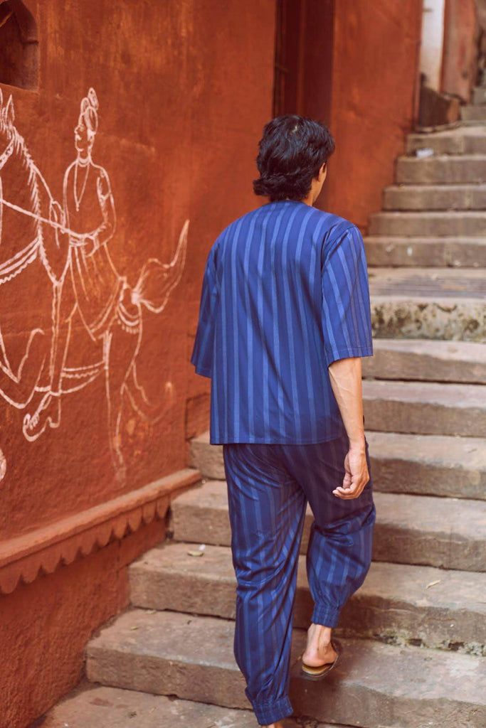 BOXY STRIPE SHIRT - dash and dot dash and dot