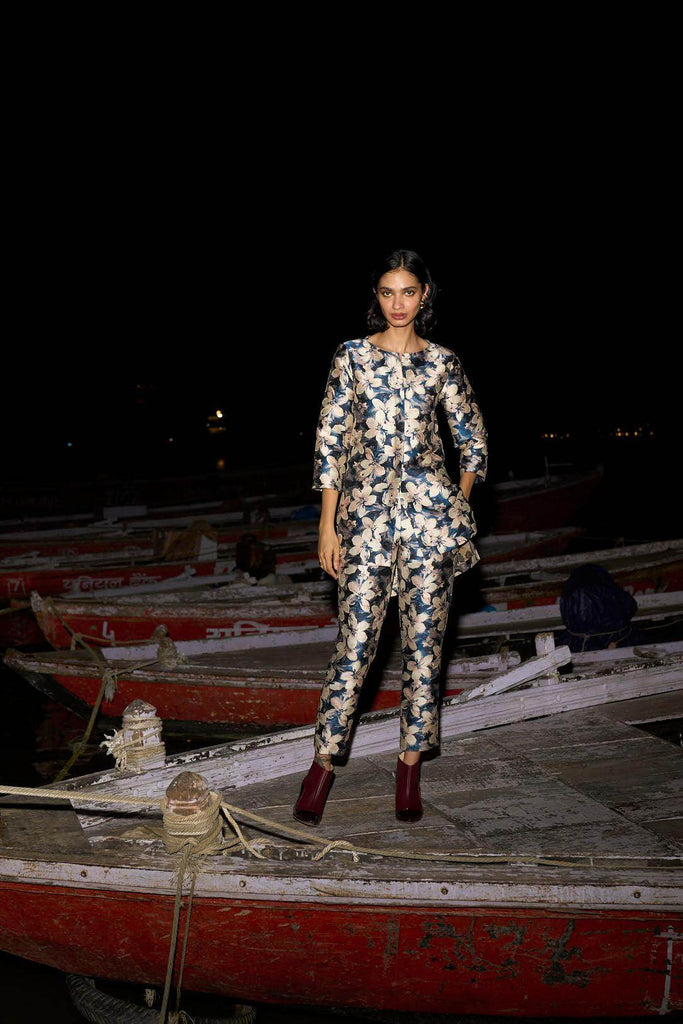 BROCADE HIGH/LOW SET - dash and dot dash and dot