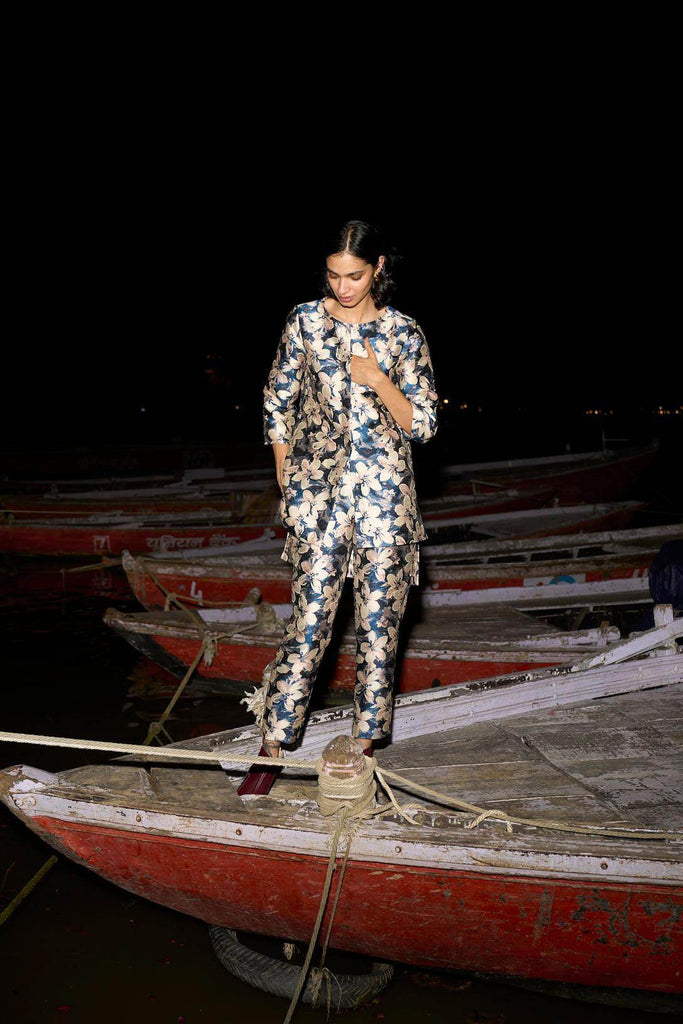 BROCADE HIGH/LOW SET - dash and dot dash and dot