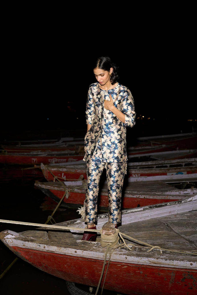 BROCADE HIGH/LOW SET - dash and dot dash and dot