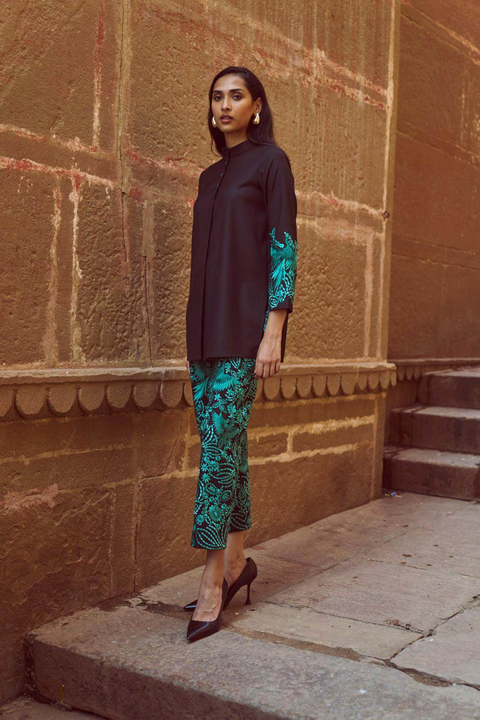 GARA STITCH CUFF SHIRT - dash and dot dash and dot