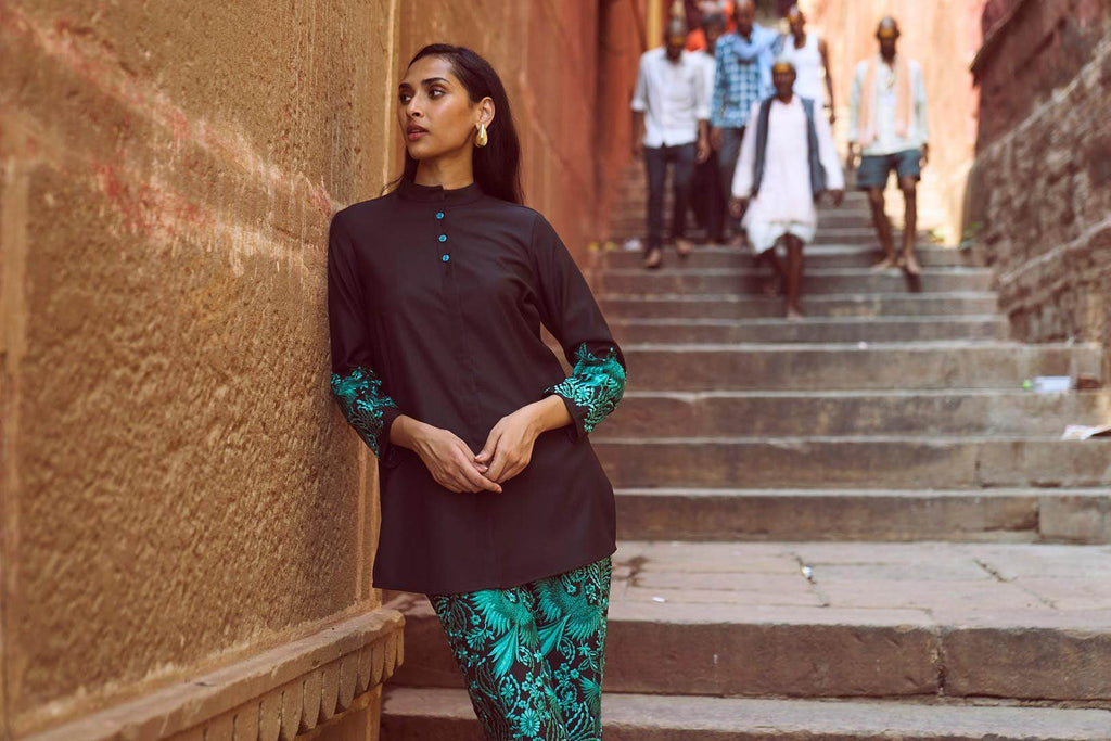 GARA STITCH CUFF & PANT SET - dash and dot dash and dot