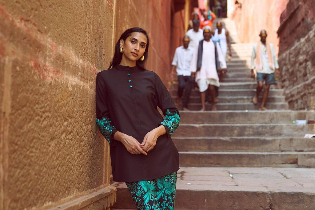 GARA STITCH CUFF & PANT SET - dash and dot dash and dot