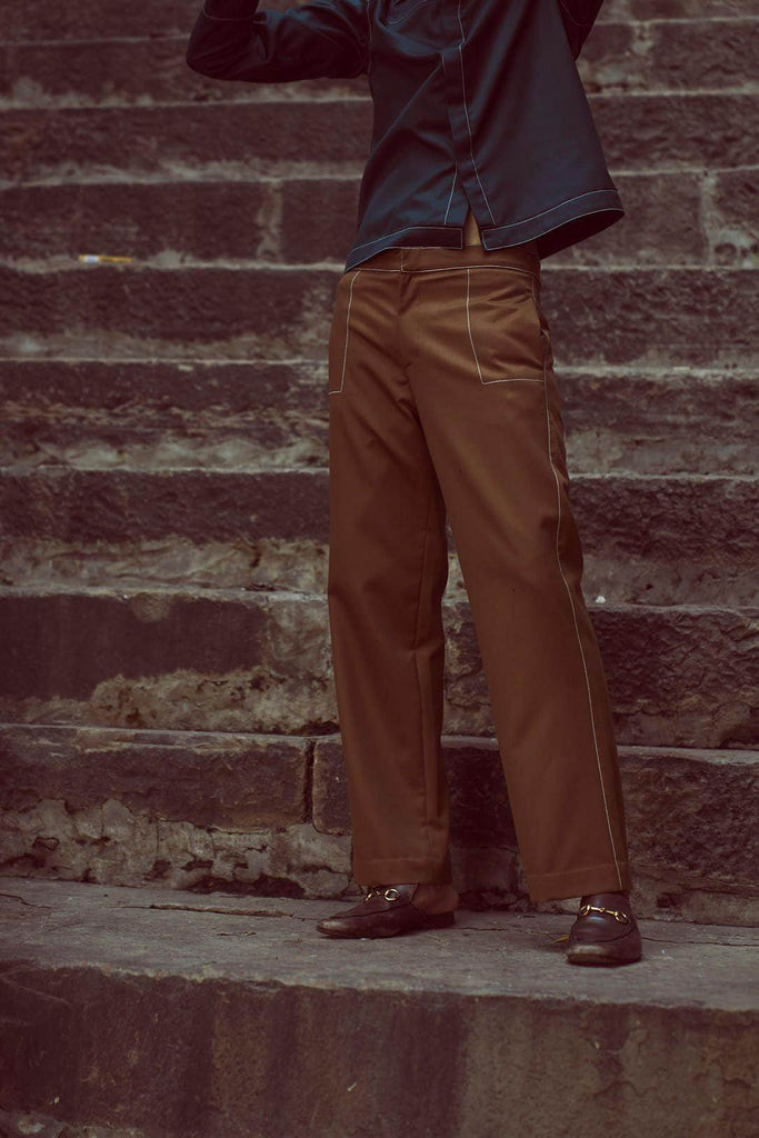 RUNNING STITCH PANT - dash and dot dash and dot