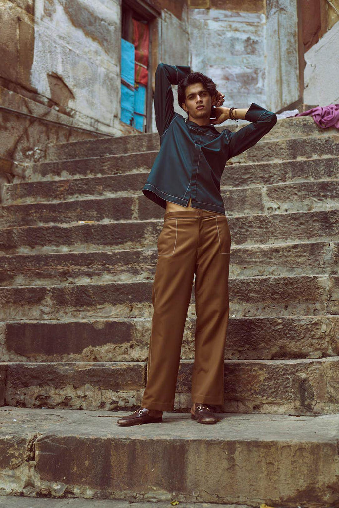 RUNNING STITCH PANT - dash and dot dash and dot