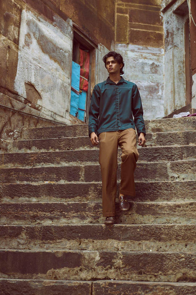 RUNNING STITCH SHIRT - dash and dot dash and dot