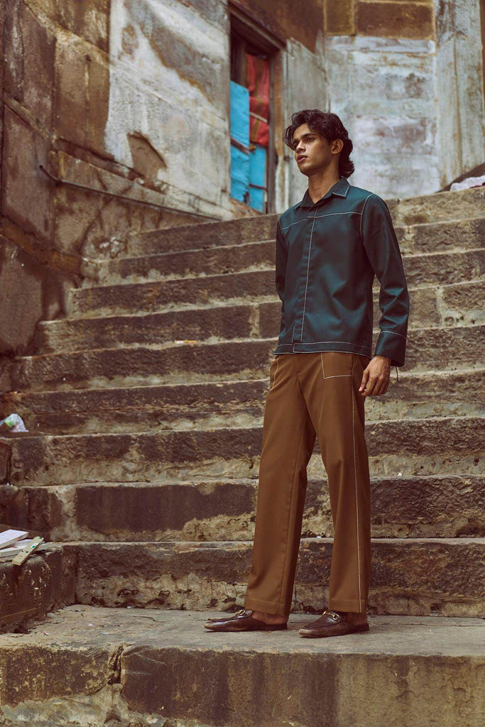 RUNNING STITCH PANT - dash and dot dash and dot