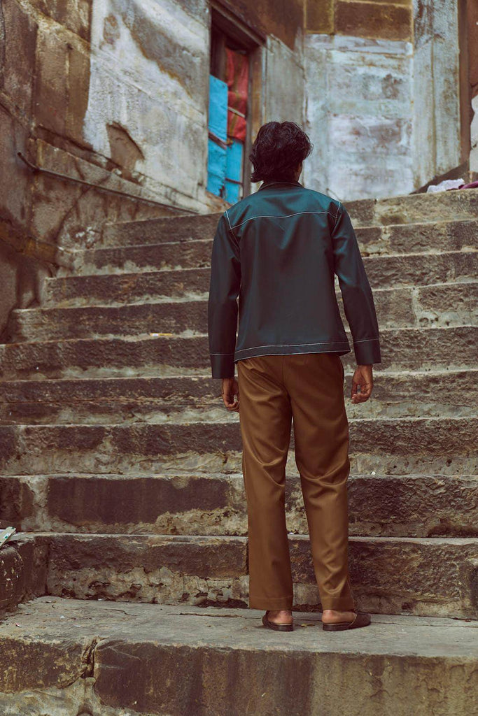 RUNNING STITCH SHIRT - dash and dot dash and dot