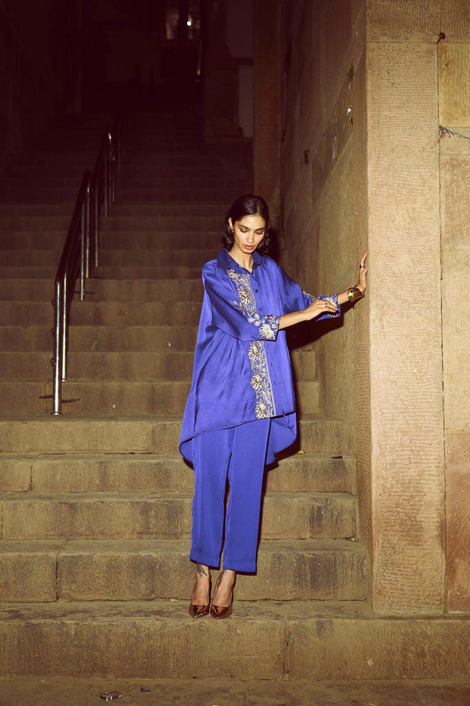 ASYMMETRIC EMBROIDERED SET - dash and dot dash and dot