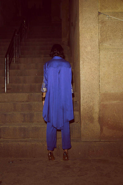 ASYMMETRIC EMBROIDERED SET - dash and dot