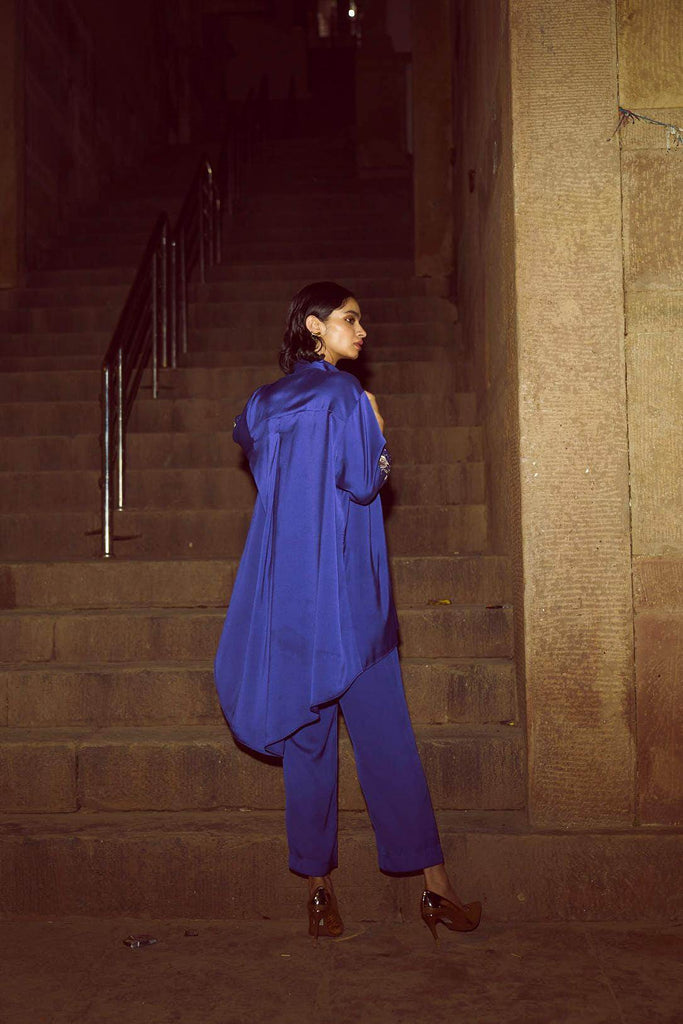 ASYMMETRIC EMBROIDERED SET - dash and dot dash and dot