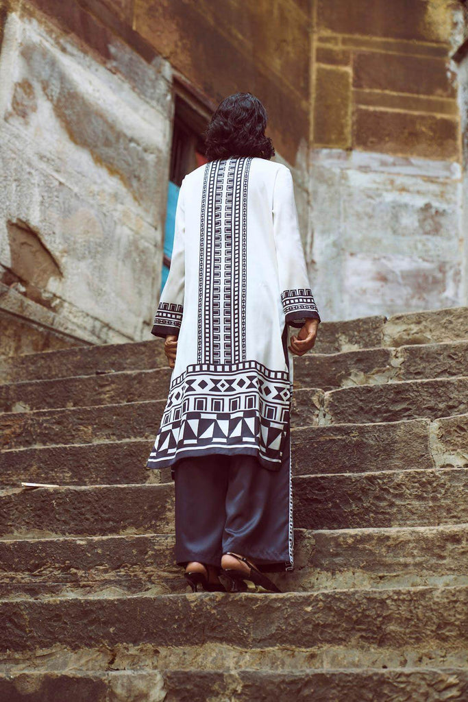 GEO TRIBAL PRINTED TOP - dash and dot dash and dot