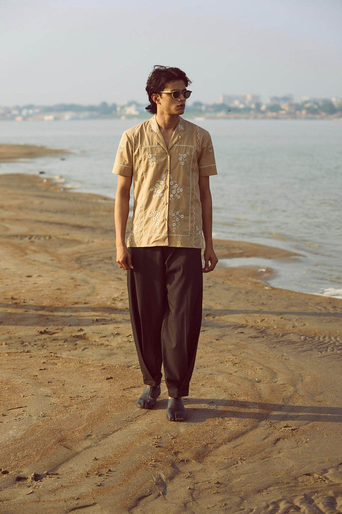 SIDE PLEAT PANT - dash and dot dash and dot