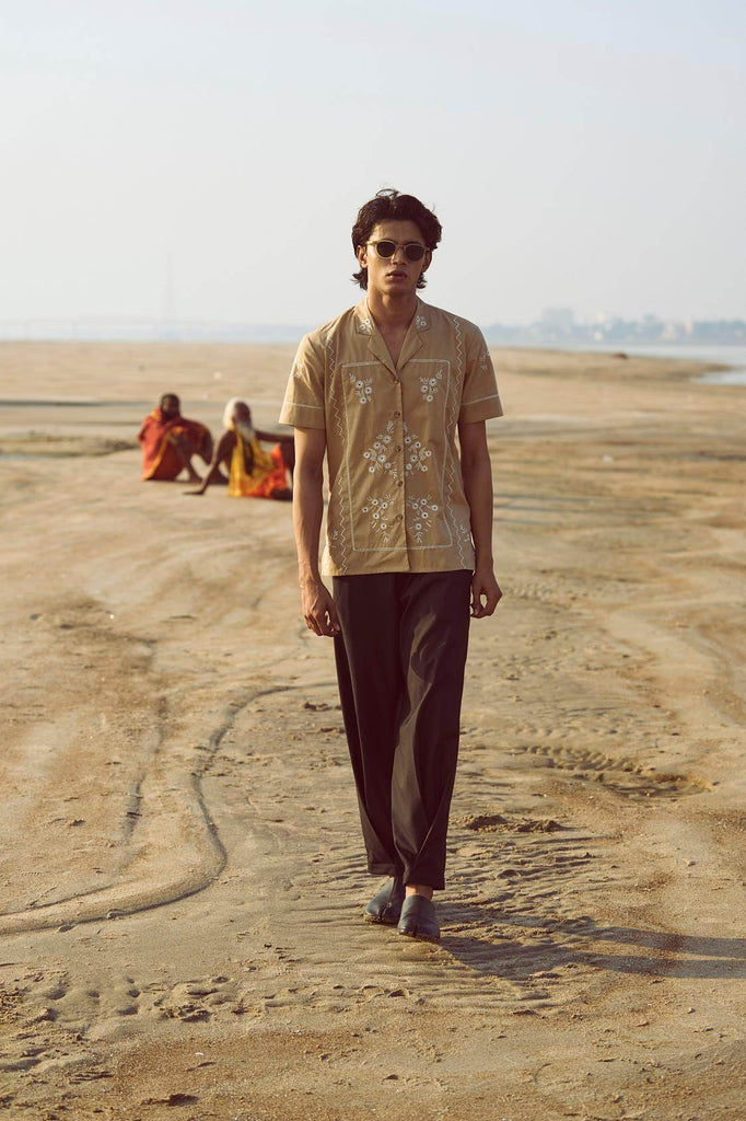 SIDE PLEAT PANT - dash and dot dash and dot