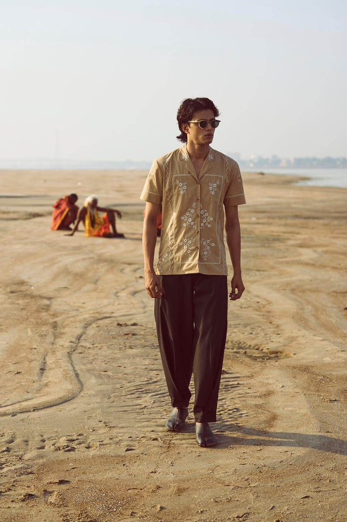 SIDE PLEAT PANT - dash and dot dash and dot