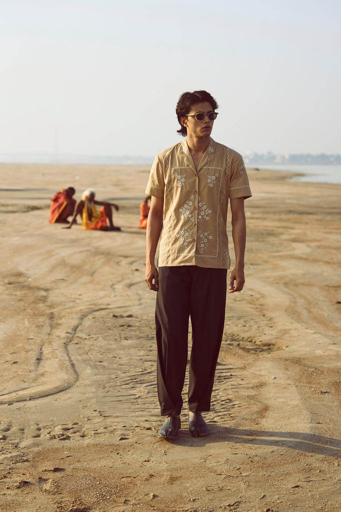 SIDE PLEAT PANT - dash and dot dash and dot