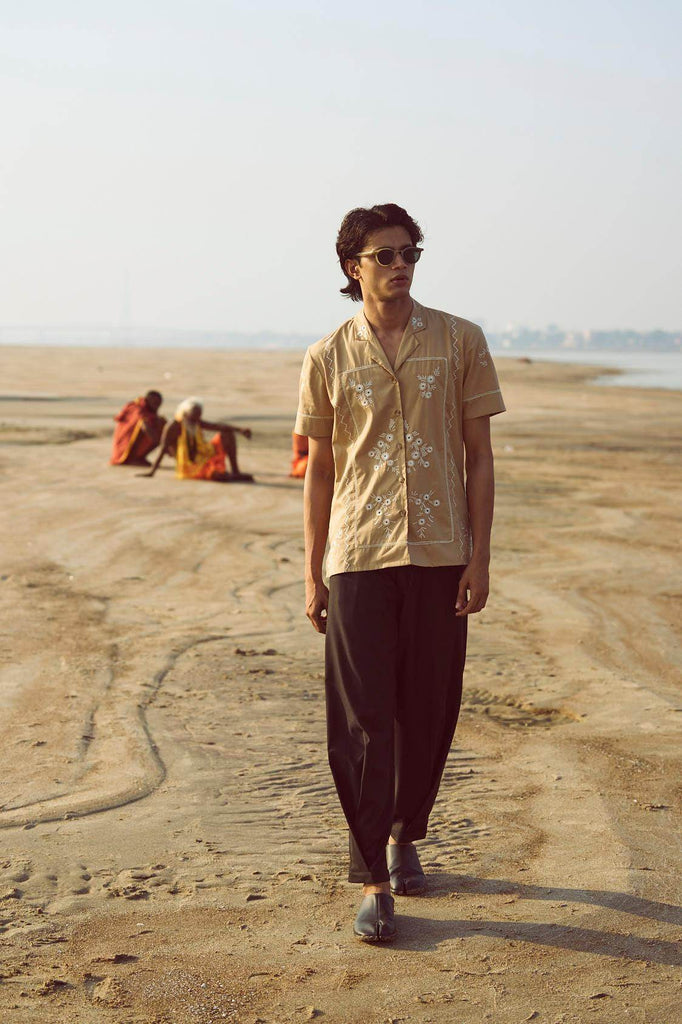 SIDE PLEAT PANT - dash and dot dash and dot