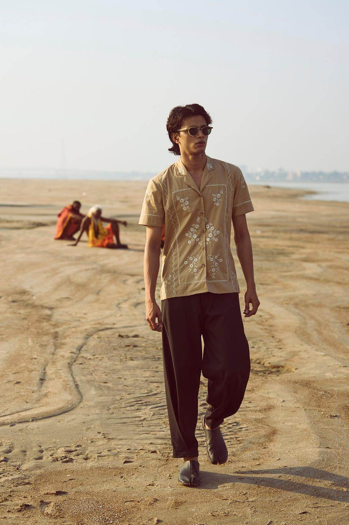 SIDE PLEAT PANT - dash and dot dash and dot