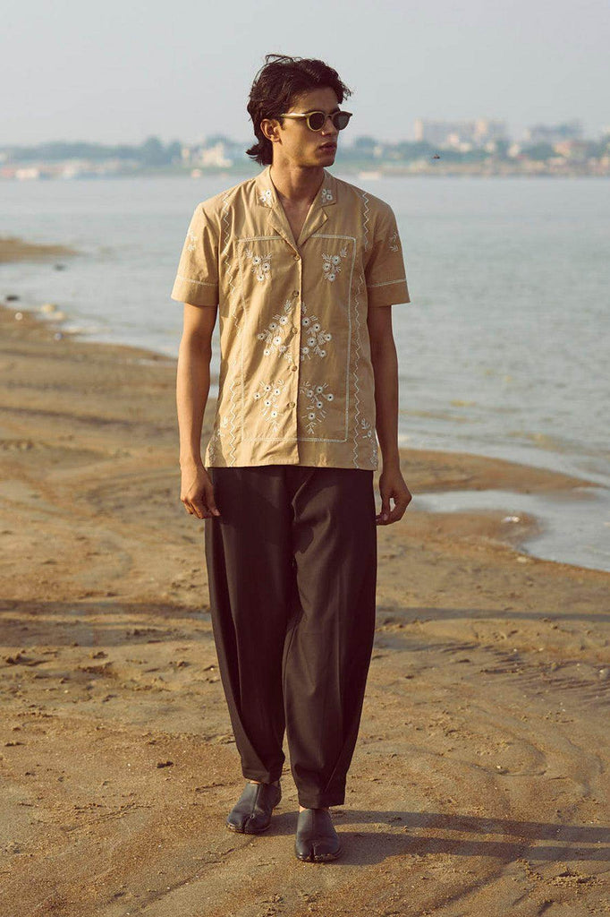 SIDE PLEAT PANT - dash and dot dash and dot