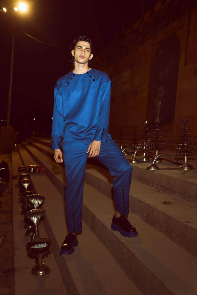 THE BLUES SET - dash and dot dash and dot