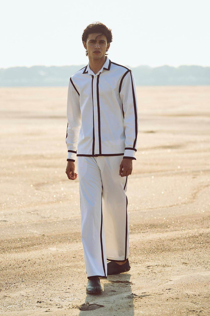 OUTLINE SHIRT - dash and dot dash and dot