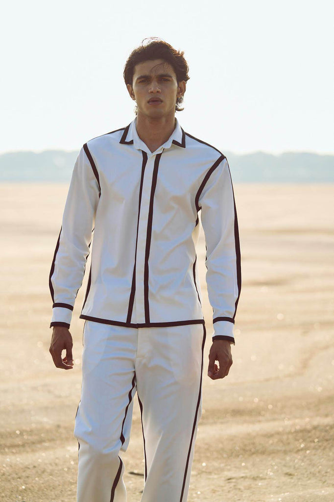 OUTLINE SHIRT - dash and dot dash and dot