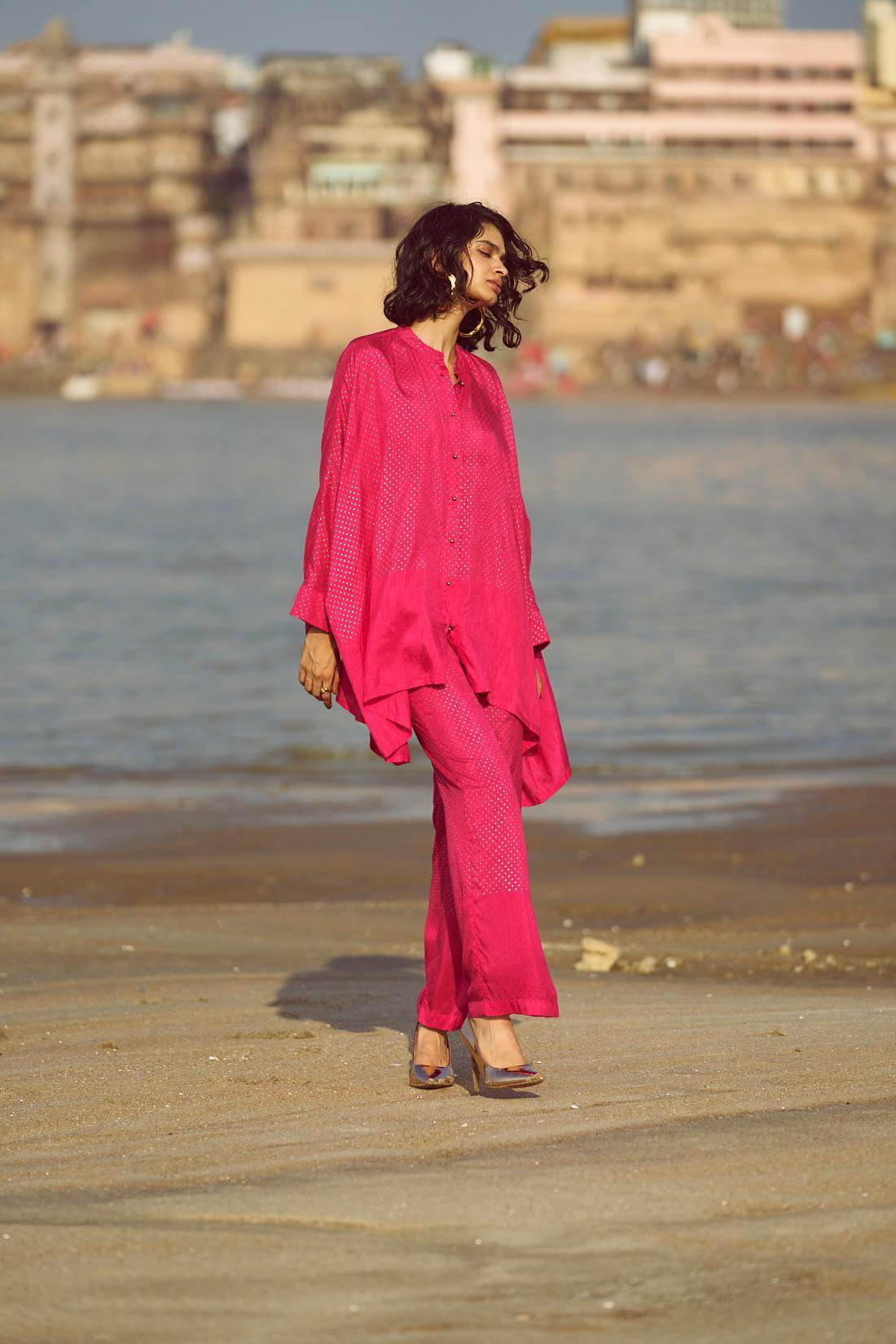 DOT FOIL PRINT SHIRT - dash and dot