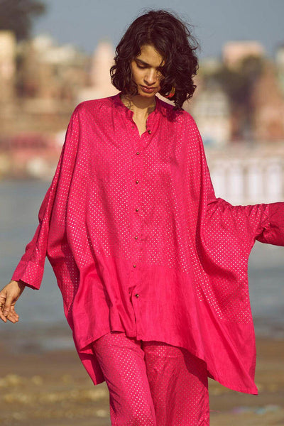 DOT FOIL PRINT SHIRT - dash and dot