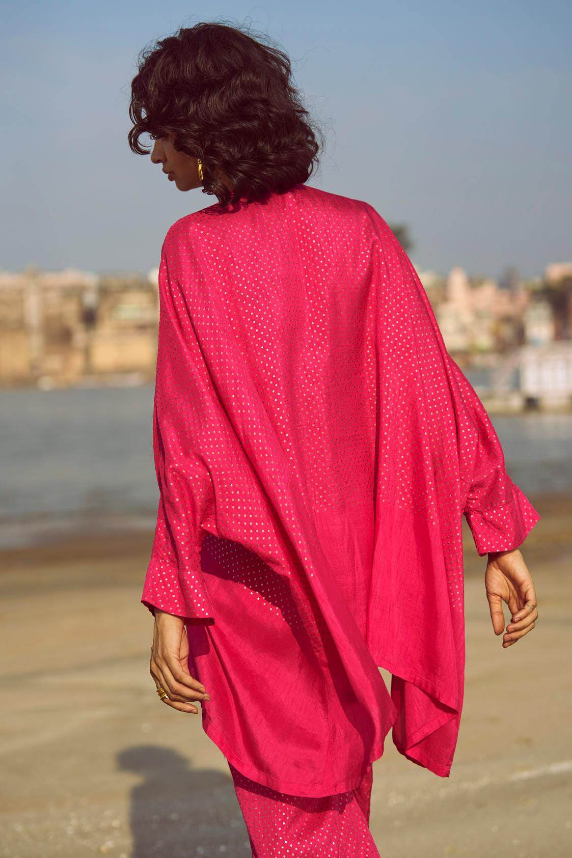 DOT FOIL PRINT SHIRT - dash and dot