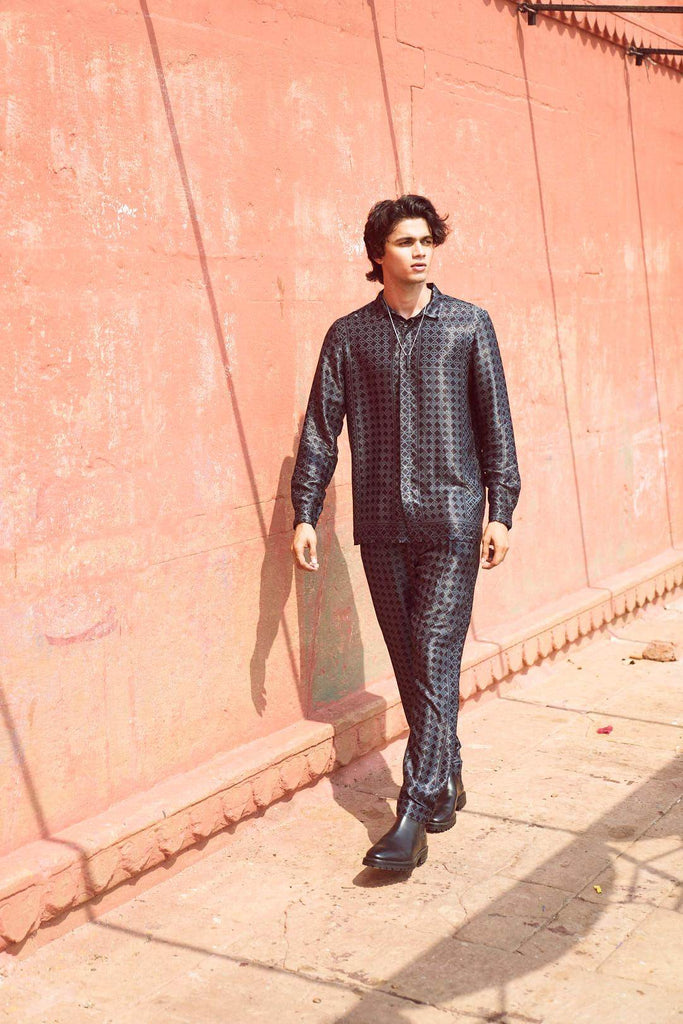 RATTAN PRINTED SHIRT - dash and dot dash and dot