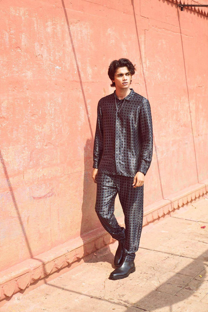 RATTAN PRINTED SHIRT - dash and dot dash and dot