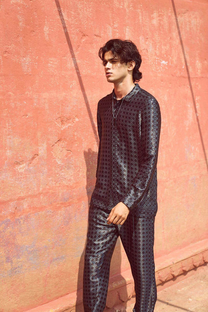 RATTAN PRINTED SHIRT - dash and dot dash and dot