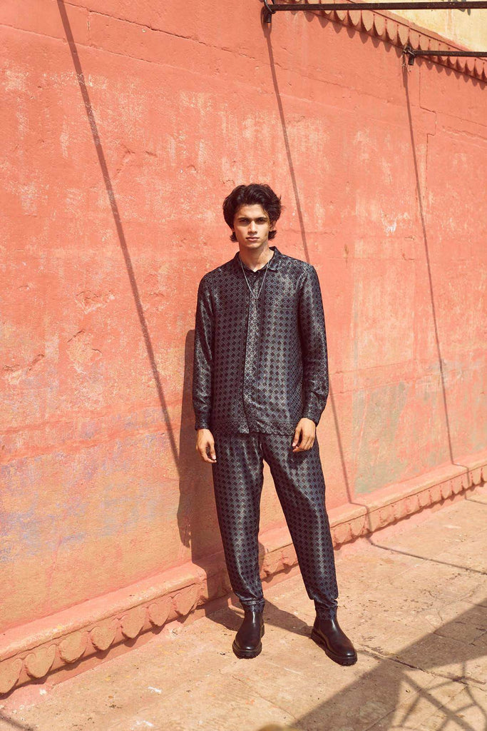 RATTAN PRINTED SHIRT - dash and dot dash and dot