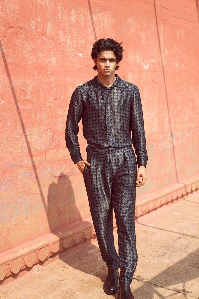 RATTAN PRINTED SHIRT - dash and dot dash and dot